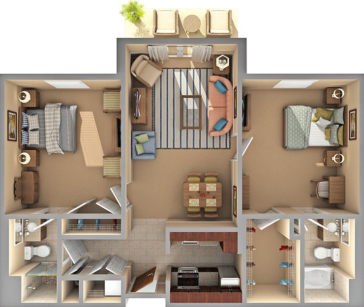 rhododendron floorplan