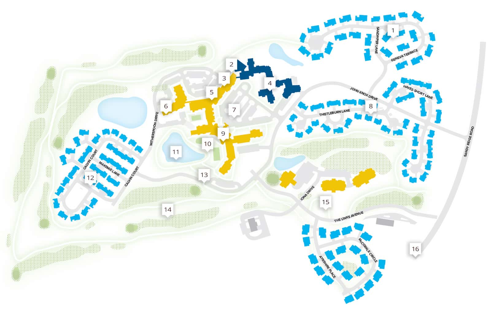 River landing map