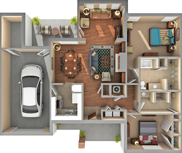 jones townhome floorplan