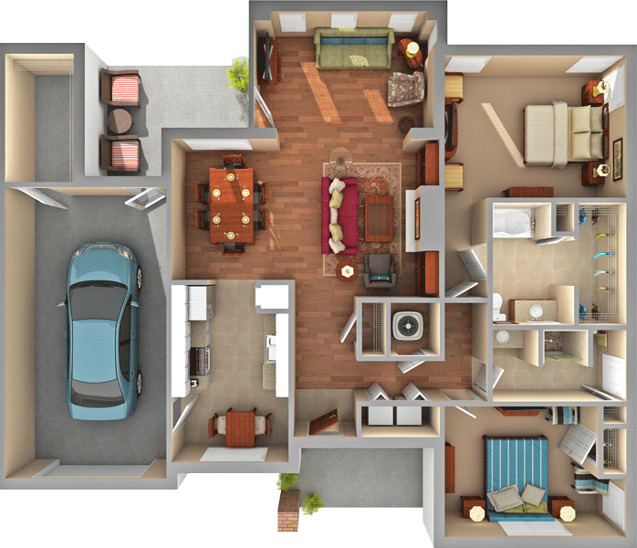 snead villa floorplan